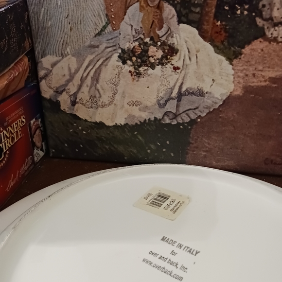 Modigliani Handpainted Italian Harvest Ceramic Serving Platter 16",Nice🍾🧀 - Picture 10 of 13